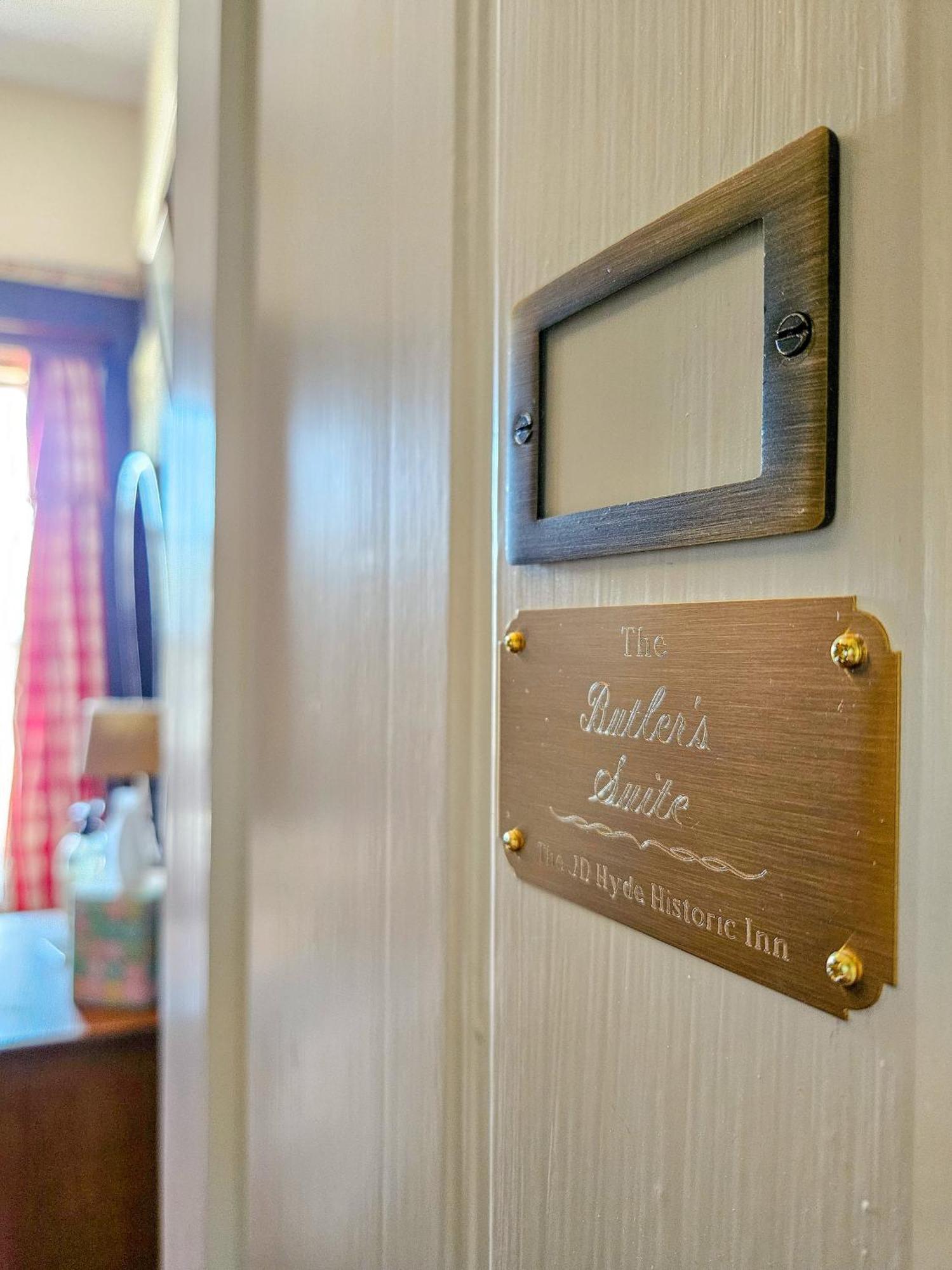 The Jd Hyde Historic Inn Visalia Buitenkant foto
